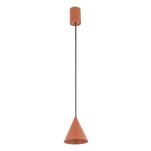 Lampa wisząca stożkowa ZENITH XS teracotta 11456 Nowodvorski Lighting