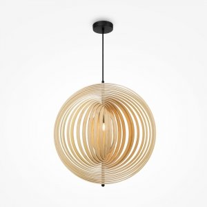 Lampa wisząca designerska rustykalna jasny brąz nad stół do jadalni do salonu ozdobna regulacja wysokości Roots MAYTONI MOD197PL-01W2
