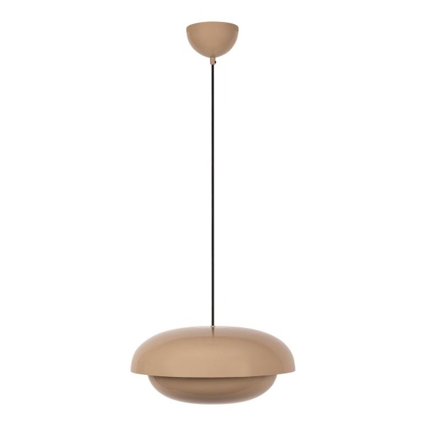 Lampa Sufitowa Wisząca YOUNES Lucide 65404/40/41  – Rustykalny Beżowy Klosz E27