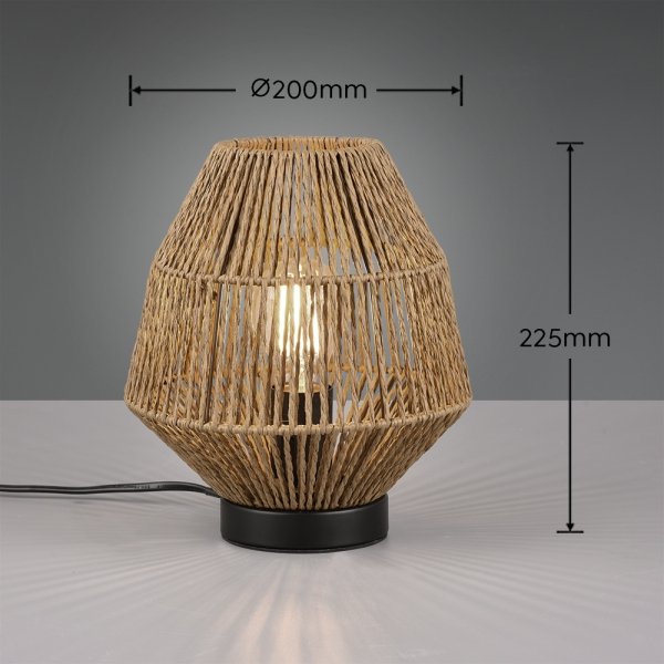 Dekoracyjna Lampka Stołowa Nocna W Stylu BOHO MIKIR51101026 RL