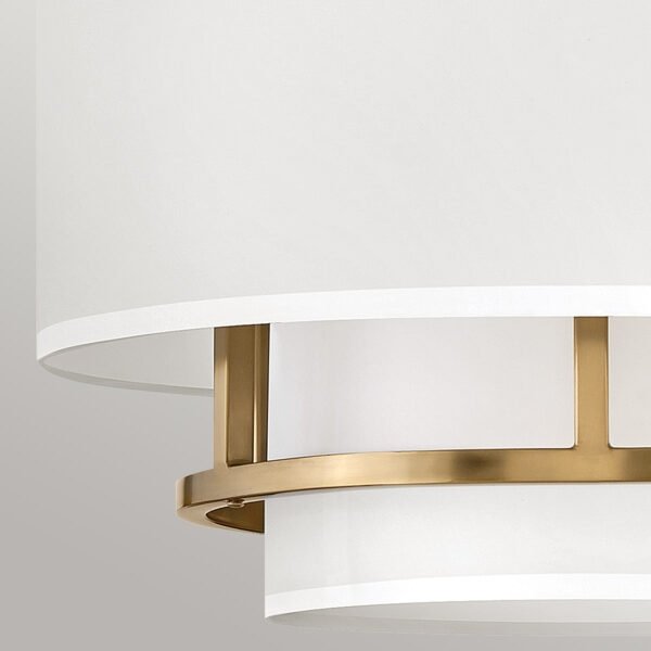 Lampa wisząca Graham Hinkley HK-GRAHAM-M-LCB Lakierowany mosiądz w stylu Art Deco