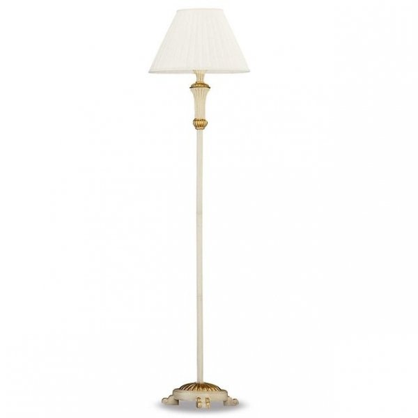 Lampa Podłogowa Stojąca Abażurowa Glamour FIRENZE PT1 002880 IDEAL LUX