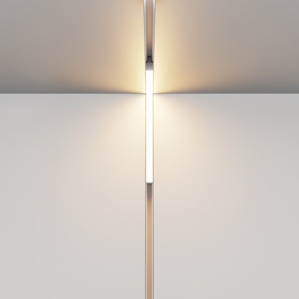 Ścieżka świetlna listwa LED do szynoprzewodu magnetycznego aluminium biały Basis MAYTONI TR102-24W-DS-W