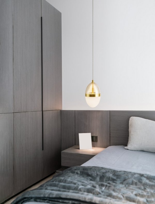 Nowoczesna Złota Lampa Wisząca LED ARENA LE44330 LUCES EXCLUSIVAS