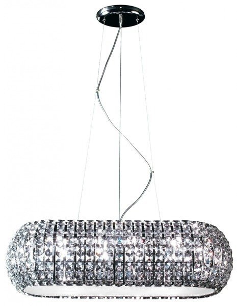 Kryształowa Lampa Wisząca ANTARCTICA ZUMA LINE P0174-10A-F4AC