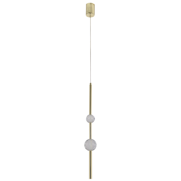 Nowoczesna Lampa Wisząca LED VAKU LP-719/2P GD LIGHT PRESTIGE