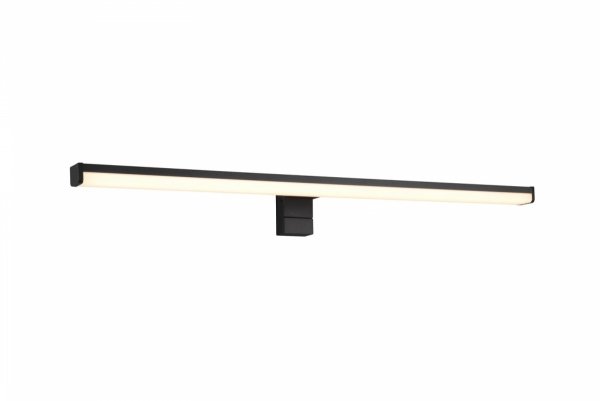 Lampa ścienna kinkiet LED czarny nad lustro listwa minimalistyczny IP44 LINO 284116032 TRIO