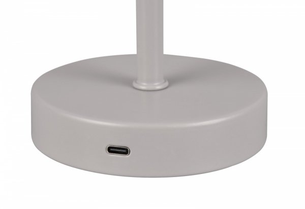 Dekoracyjna Lampka Stołowa LED Szara JEFF R59151177 RL