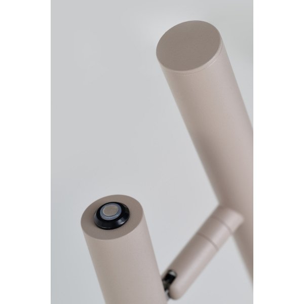 Beżowa lampka stołowa nocna TROST TABLE BEIGE  Azzardo AZ6802