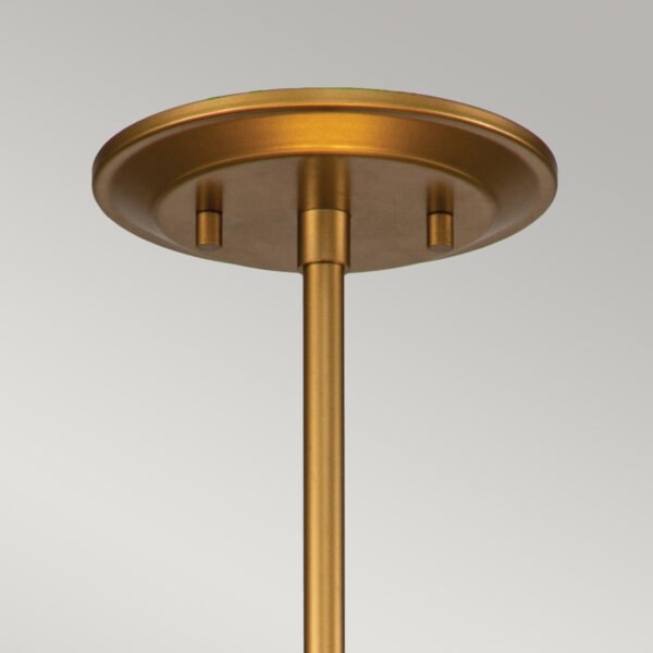 Designerska lampa wisząca Ziggy Elstead Lighting ZIGGY-2P-M-LG Lakierowane złoto