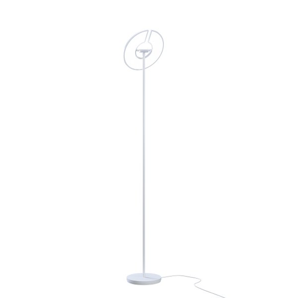Biała nowoczesna lampa podłogowa stojąca LED 48W 2800K-6000K + RGB Cento Italux FL-37482-WH