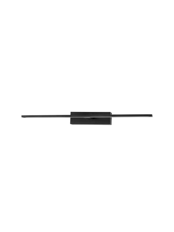 Lampa ścienna kinkiet LED czarny nad lustro listwa minimalistyczny IP44 IPIALES LE42406 Luces Exclusivas