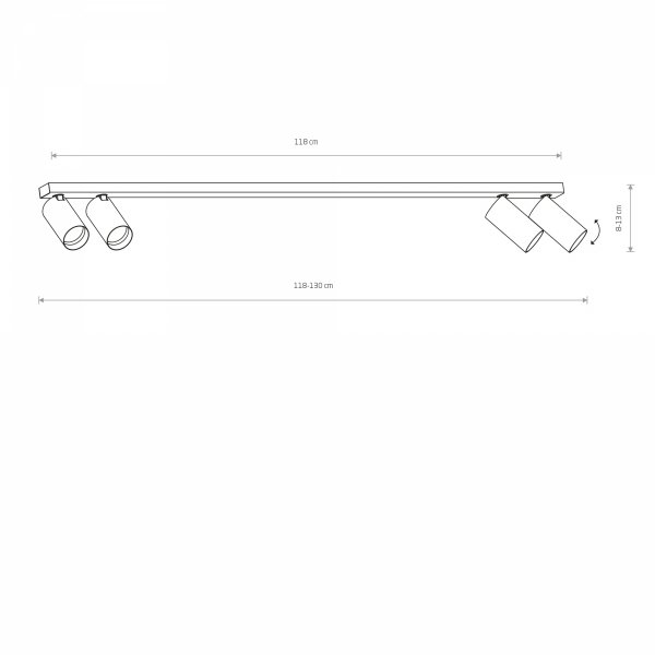 LAMPA SUFITOWA LISTWA MONO 7768 Nowodvorski Lighting 