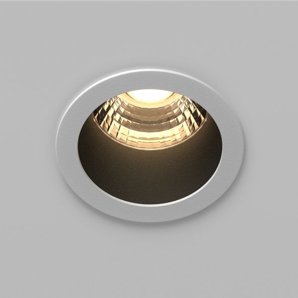 Biała Nowoczesna Oprawka Wpuszczana Downlight Minor Maytoni DL089-9W3K-BW LED 9W