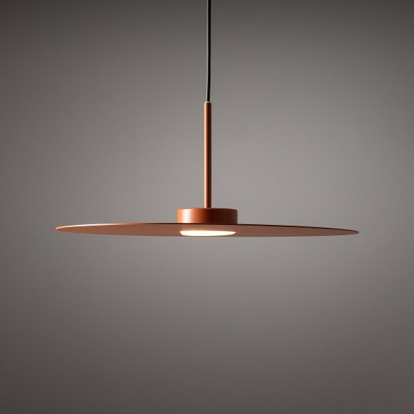 Minimalistyczna Lampa Wisząca SIMONE 11412 Nowodvorski Lighting Terracotta