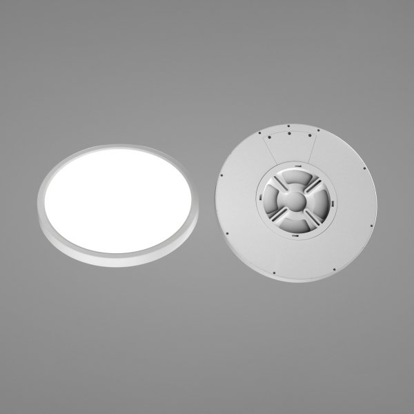 Nowoczesny Okrągły Plafon Sufitowy Biały LED ALATA PLF-72836-480R-36W-WH ITALUX