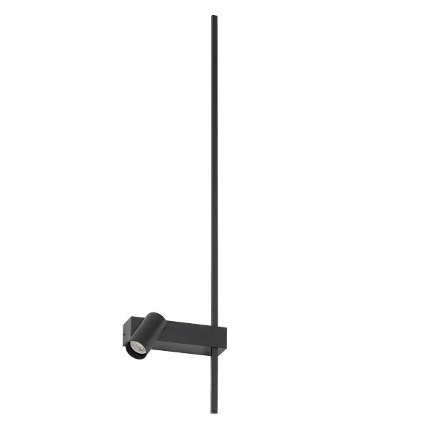 Nowoczesny czarny kinkiet ścienny EASY LED RIGHT BLACK 11426 Nowodvorski Lighting