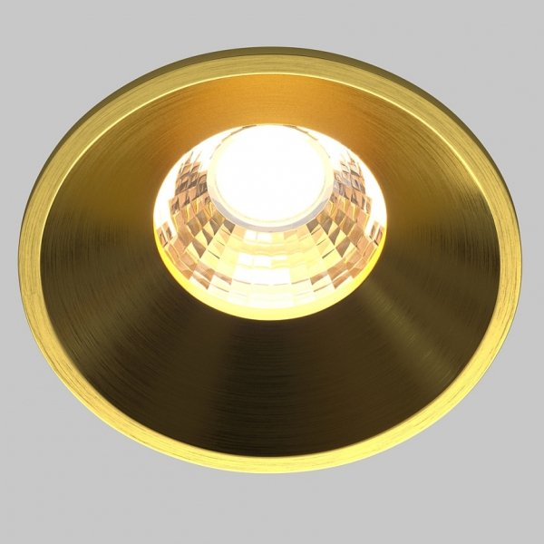 Mosiężna Oprawka Wpuszczana Downlight Round Maytoni DL058-7W3K-BS