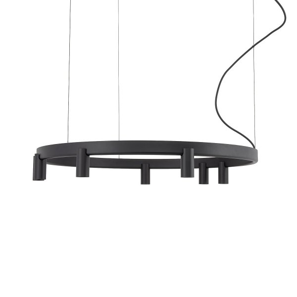 Lampa wisząca FOURTY ROUND LED VII Nowodvorski 12285 Nowoczesny żyrandol tubowy