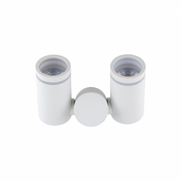 Nowoczesna oprawa sufitowa tuba BIAŁY podwójny reflektor JET SET WHITE 4352 TK-Lighting