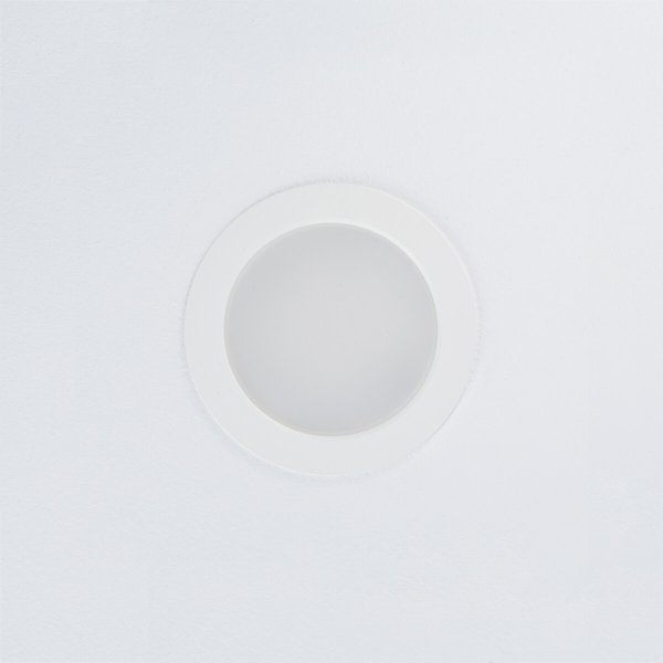Nowoczesna Oprawa Sufitowa Punktowa Podtynkowa MYKONOS LED 10W, 3000K, WH 10537 Nowodvorski Lighting