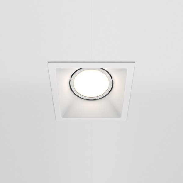 Oprawa wpuszczana downlight kwadratowa DOT DL029-2-01W MAYTONI