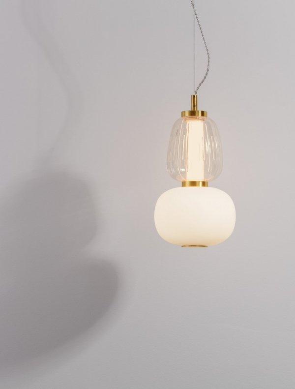 Designerska Lampa Wisząca Szklana LED Nowoczesna MOVIL LUCES ESCLUSIVAS