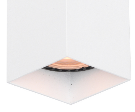 Nowoczesny Plafon Sufitowy Biała Tuba Metalowa ANDER CLN-28394-L-WH ITALUX
