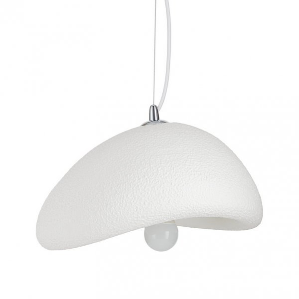 Dekoracyjna nowoczesna biała lampa wisząca designerski styl STONE DN426-300 