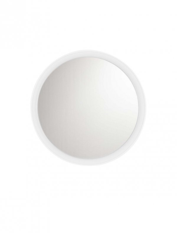 Nowoczesny kinkiet LED biały okrąg BRANDSEN LE44934 Luces Exclusivas