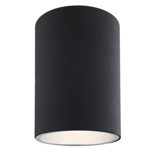 Lampa sufitowa downlight tuba plafon metalowa okrągła czarna pojedyncza nowoczesna klasyczna E27 TYBER 474 Argon