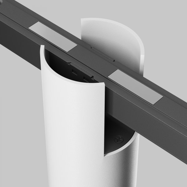 Ścieżka świetlna lampa szynowa LED nowoczesna tuba aluminium biała Alfa MAYTONI TR122-2-7W3K-W