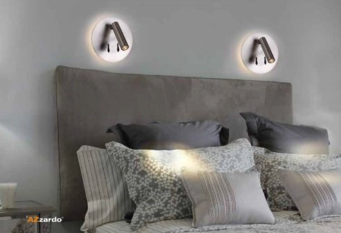 Kinkiet LED Czarny Regulowany do Czytania 3000K FARO Azzardo AZ3204