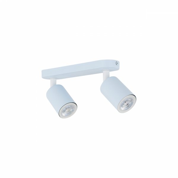 Nowoczesna oprawa ścienno sufitowa do pokoju dziecięcego podwójna niebieskie tuby reflektory spot kinkiet LIVIA BLUE 10237 TK-Lighting