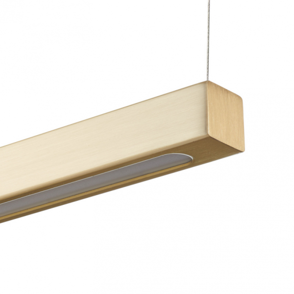 Nowoczesna lampa wisząca złota LED BEAM-80 złoty ST-8960-L80