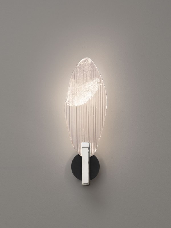 Lampa ścienna kinkiet LED szklany nowoczesny designerski ściemnialny Luces Exclusivas