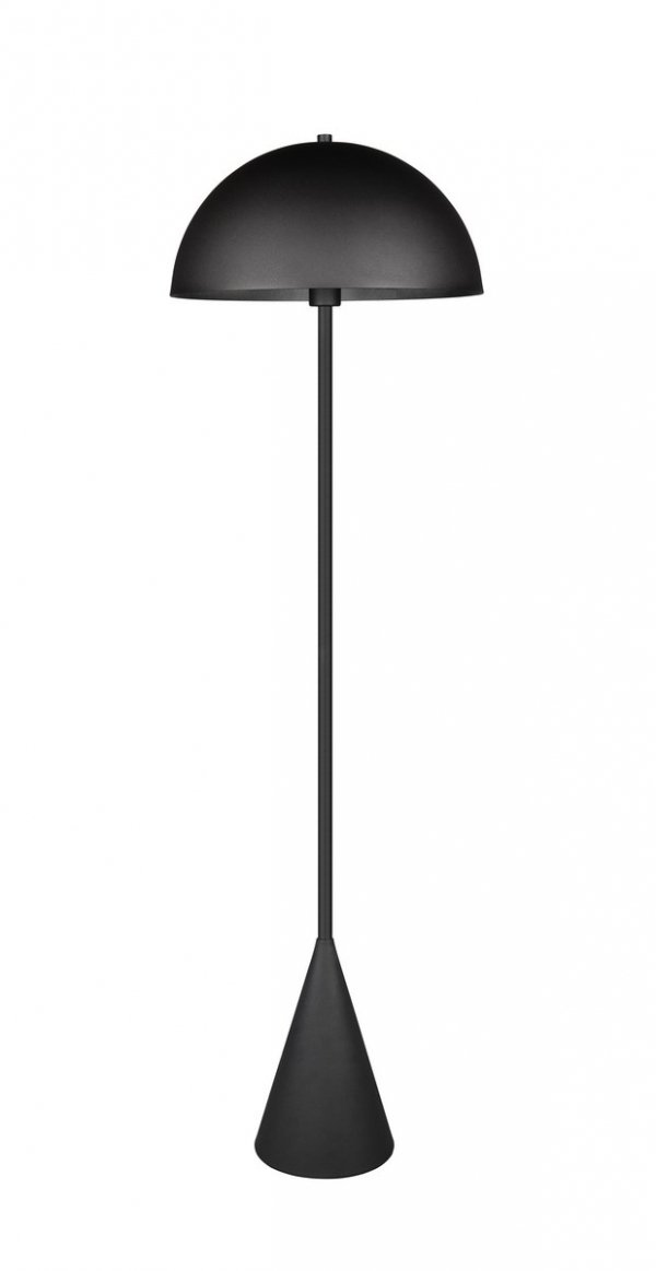 Nowoczesna Lampa Podłogowa ALFIE TRIO 465000132 Czarna