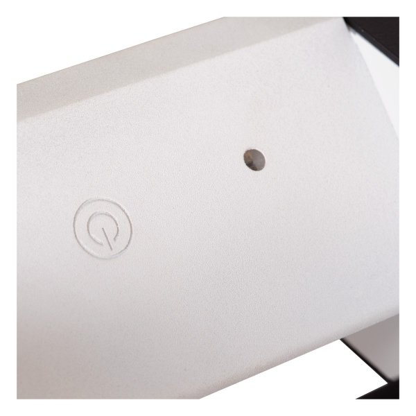 Minimalistyczny Kinkiet Ścienny Zewnętrzny Czarny BRIDA 69804/04/30 LUCIDE