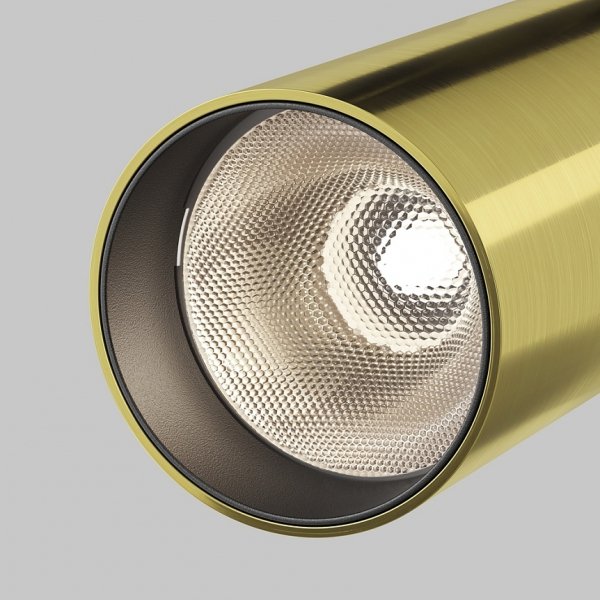 Sufitowy Reflektor Złoty Natynkowy FOCUS LED 3000K 1X12W MAYTONI C055CL-L12W3K-W-BS