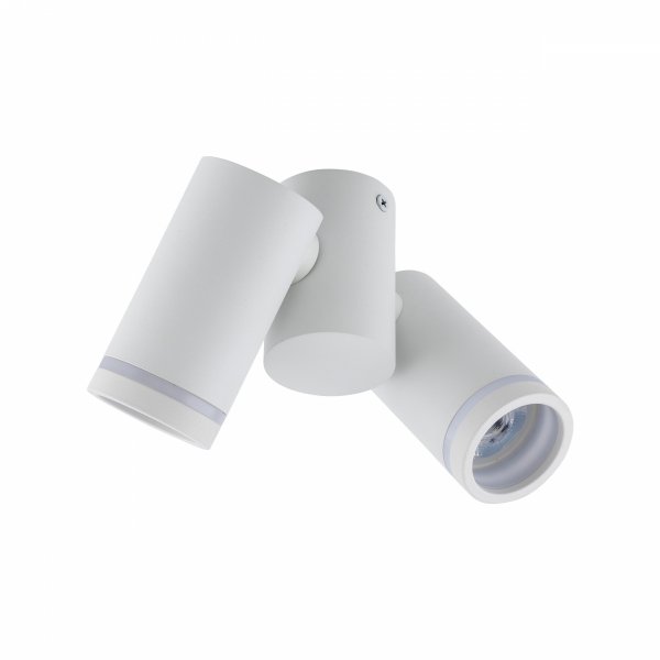 Nowoczesna oprawa sufitowa tuba BIAŁY podwójny reflektor JET SET WHITE 4352 TK-Lighting