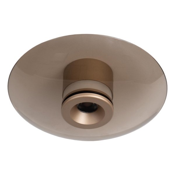 Nowoczesny plafon lampa sufitowa LED szklana okrągła uniwersalna minimalistyczna możliwość ściemniania SANTIAGO 23101/12/62 Lucide
