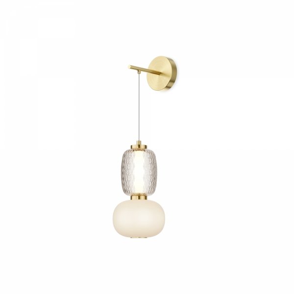 Nowoczesny Designerski Kinkiet Ścienny LED PATTERN MOD267WL-L18G3K MAYTONI