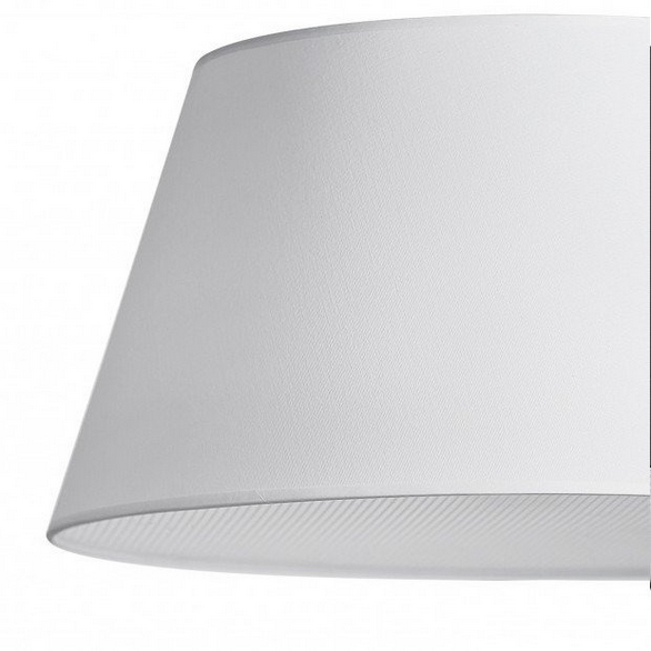 LAMPA WISZĄCA Z ABAŻUREM BIAŁA AZZARDO NATALIA S MD2238-1S WH / AZ1924+AZ2592