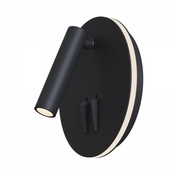 NOWOCZESNY KINKIET ŚCIENNY LED MAYTONI IOS 176 C176-WL-01-6W-B