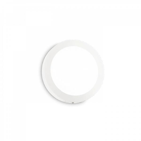 Okrągła Biała Lampa Sufitowo Ścienna UNIVERSAL 321752 IDEAL LUX