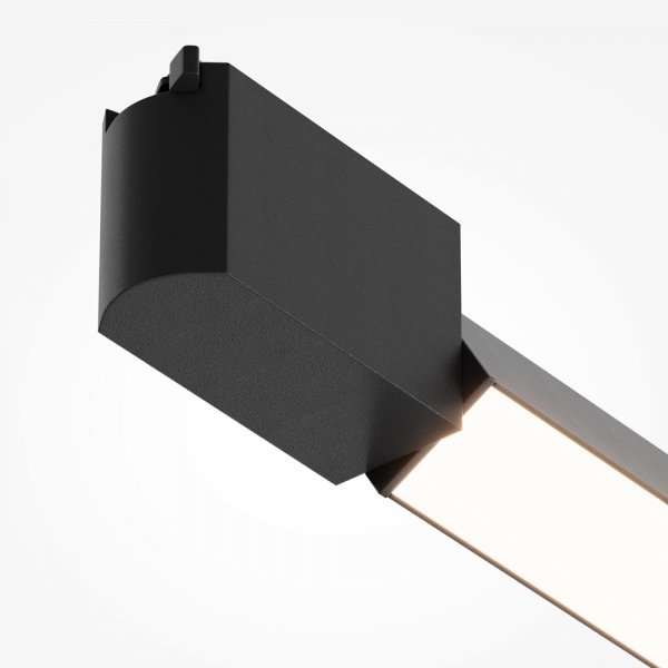 Ścieżka świetlna lampa szynowa LED nowoczesna aluminium czarna Basis MAYTONI TR104-1-12W3K-B-DE