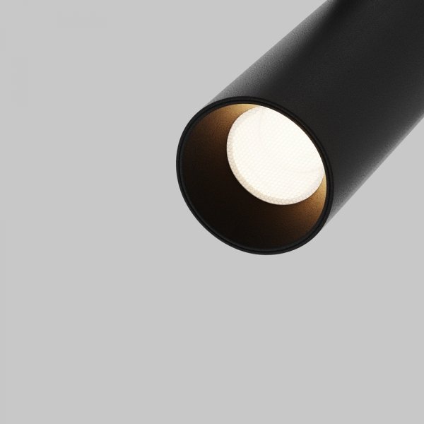 Lampa szynowa minimalistyczna nowoczesna regulowana aluminium czarna FOCUS LED MAYTONI TR032-4-5WTW-S-DD-B