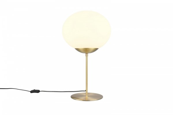 Dekoracyjna Lampka Stołowa Nocna Ze Szklanym Kloszem FOMENTO 563100108 TRIO