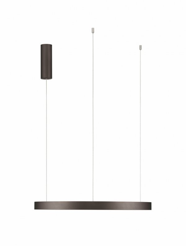 Lampa Sufitowa Brązowa Wisząca LED ZACAPU LE44322 LUCES EXCLUSIVAS 