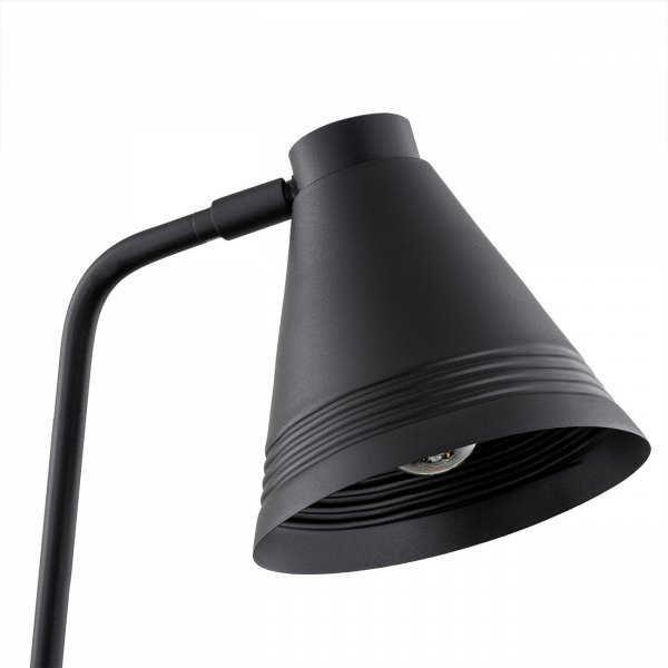 Czarna Lampka Stołowa Vintage AVALONE 8002 ARGON